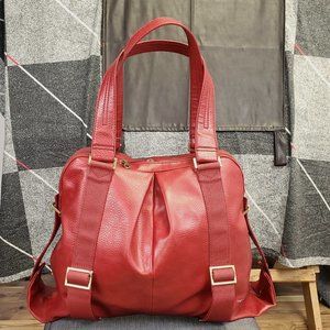 Ruby Red Oversized Samsara Hobo Bag
